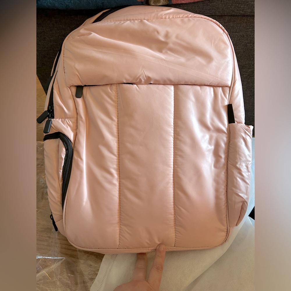 Brand new puffer backpack
